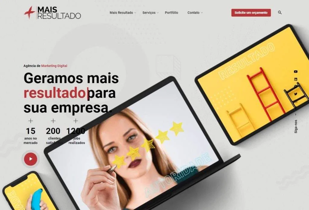 criação de sites profissionais